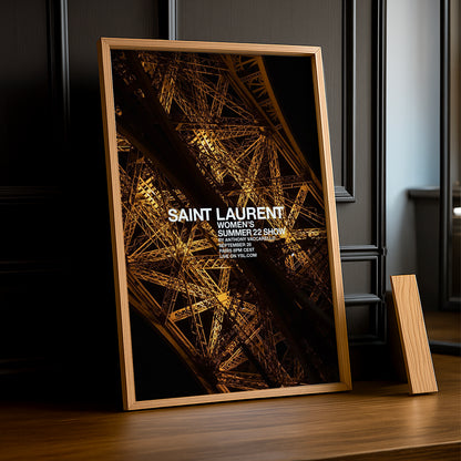 Cadre photo Yves Saint Laurent - Women's Summer 22 Show