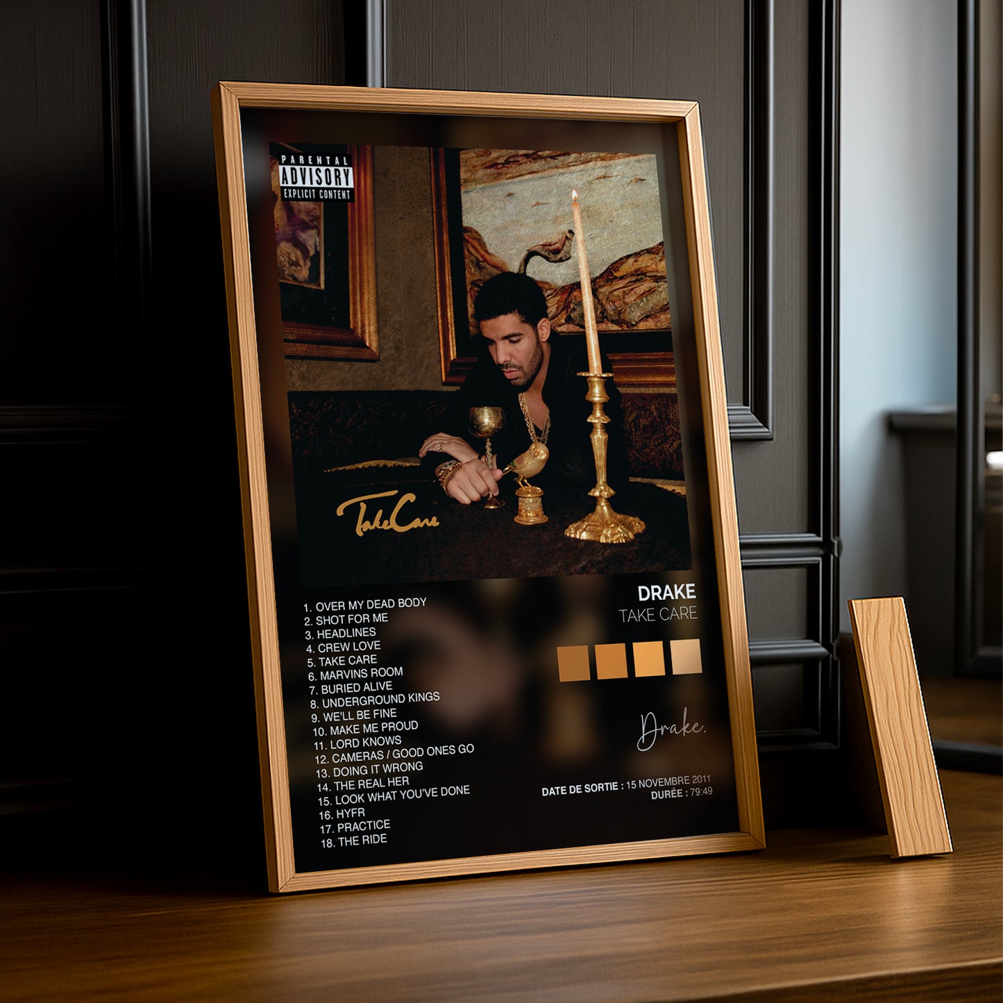 Poster Drake - Album Take Care