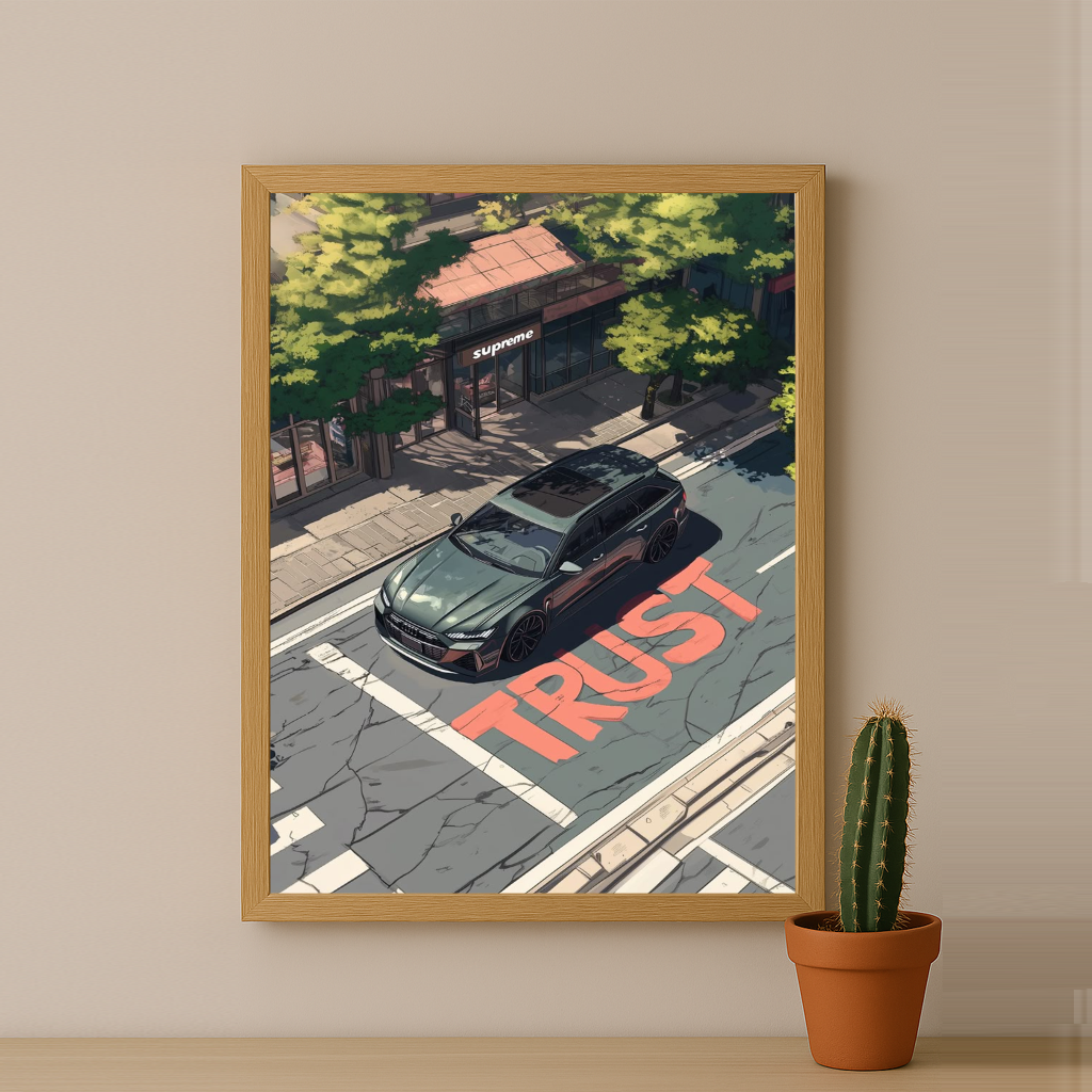 Audi RS6 - Poster