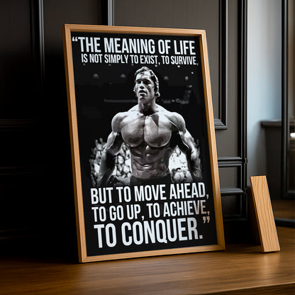 Poster Photo Musculation - The Meaning Of Life