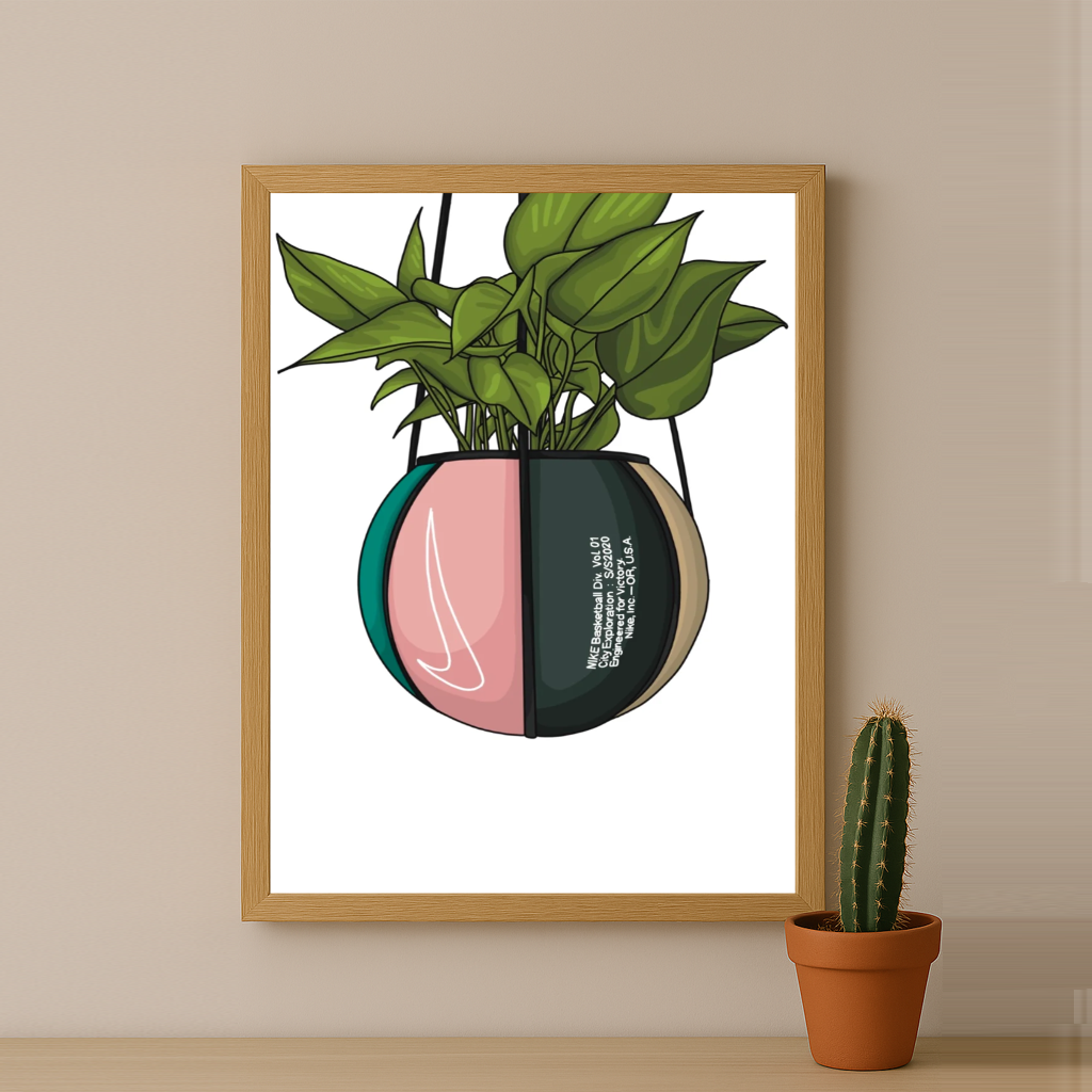Poster Nike Illustration Vase