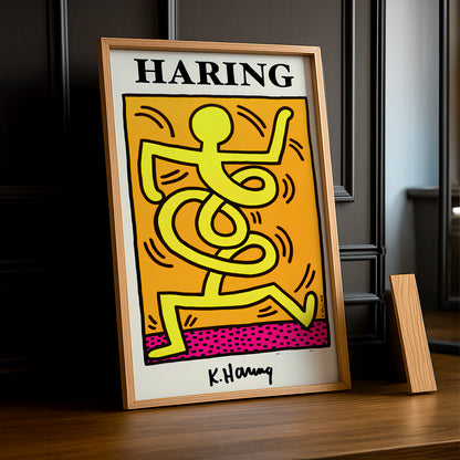 Cadre photo Keith Haring Poster