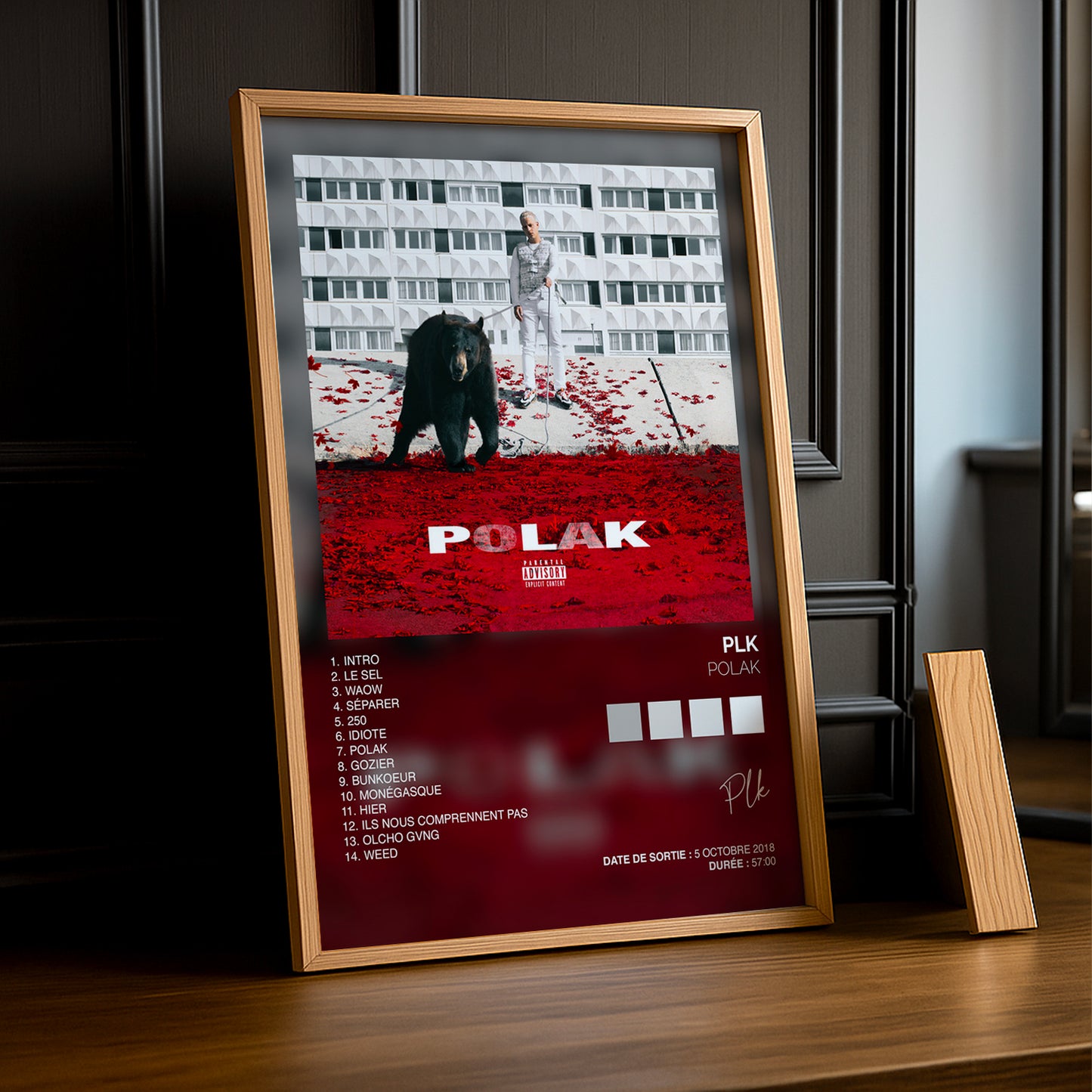 Cadre photo Album Musicaux - Polak de PLK