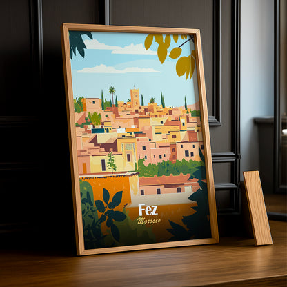 Fez Maroc - Poster