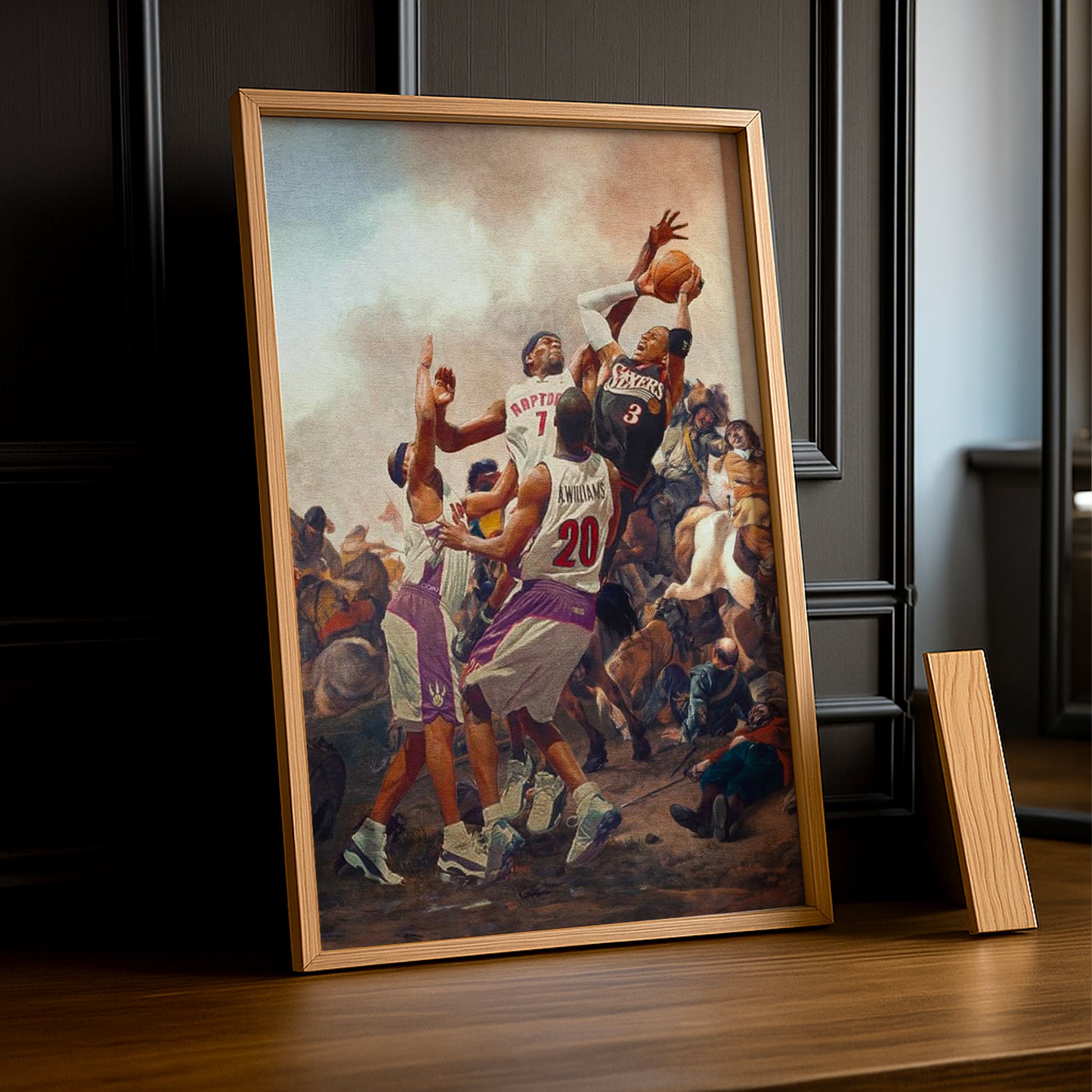 Cadre photo NBA - Art