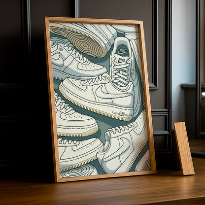 Poster Nike Air Force 1 Alls