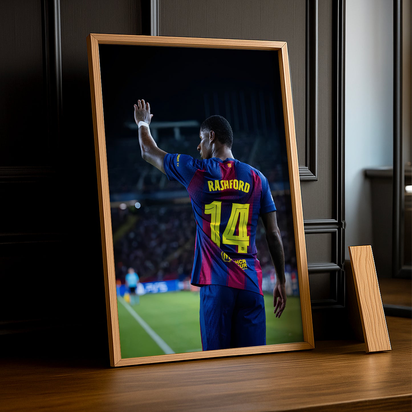 Poster encadrée FC Barcelone - Rashford