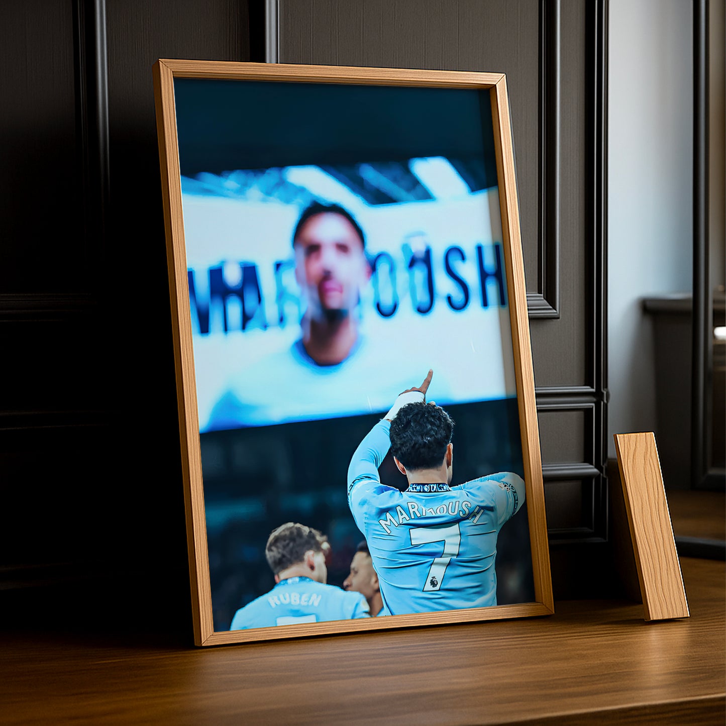 Poster Manchester City - Omar Marmoush