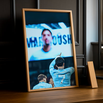 Poster Manchester City - Omar Marmoush