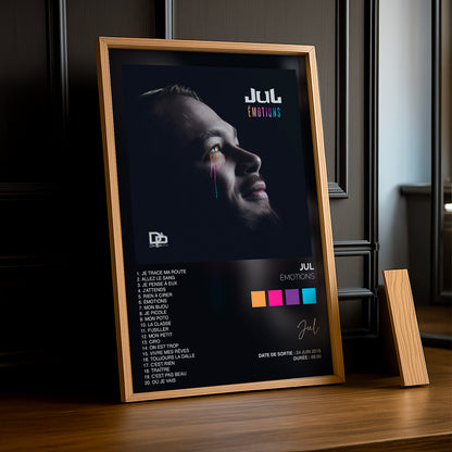 Poster Jul - Album Émotions