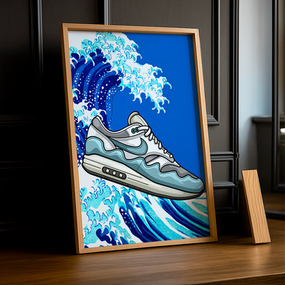 Cadre photo Nike Air Max Patta bleu