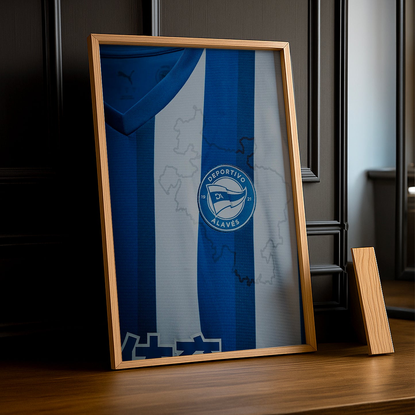 Cadre photo - Maillot Alaves 25-26