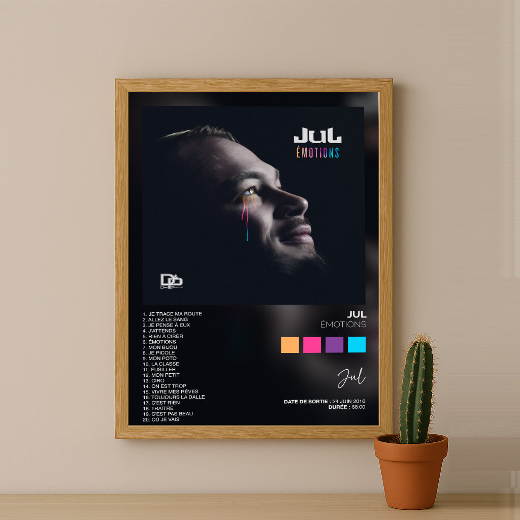 Poster Jul - Album Émotions