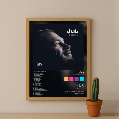 Poster Jul - Album Émotions