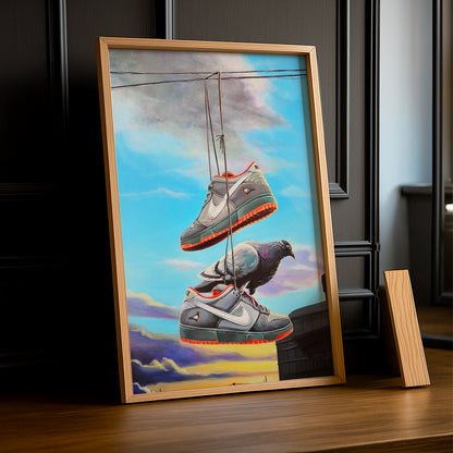 Cadre photo Jeff Staple x Nike Dunk Low SB Pro Pigeon