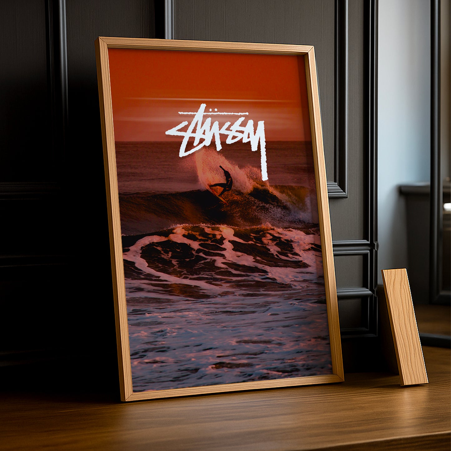 Cadre photo Stüssy - Red surf