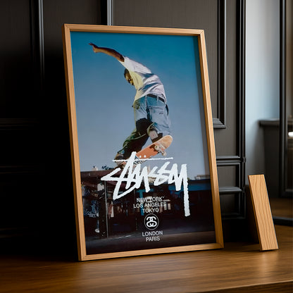 Poster Stüssy - London x Paris