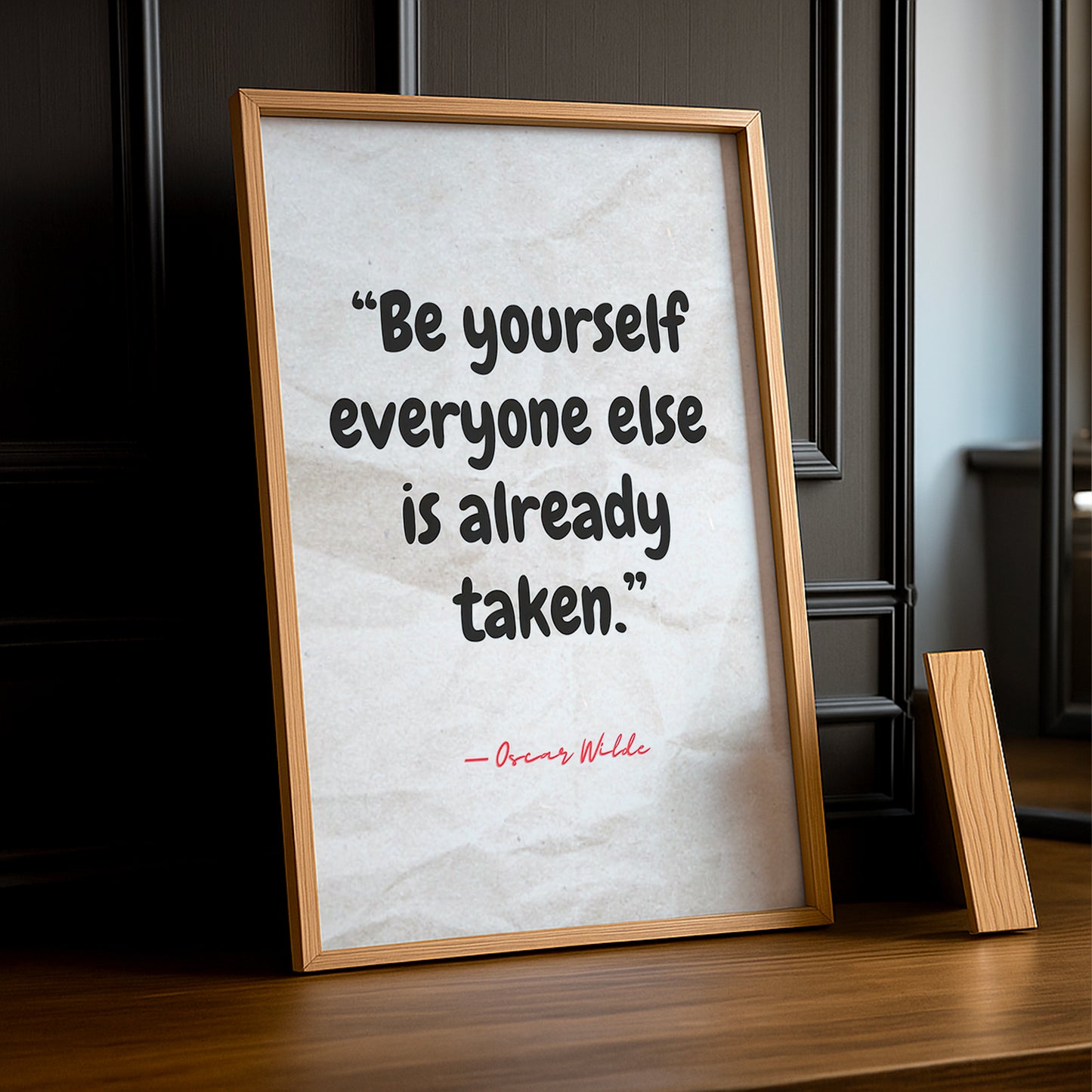 Cadre Photo Motivation - Be Yourself