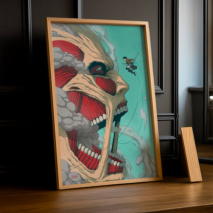 Cadre Photo Attack On Titan - Titan Colossale