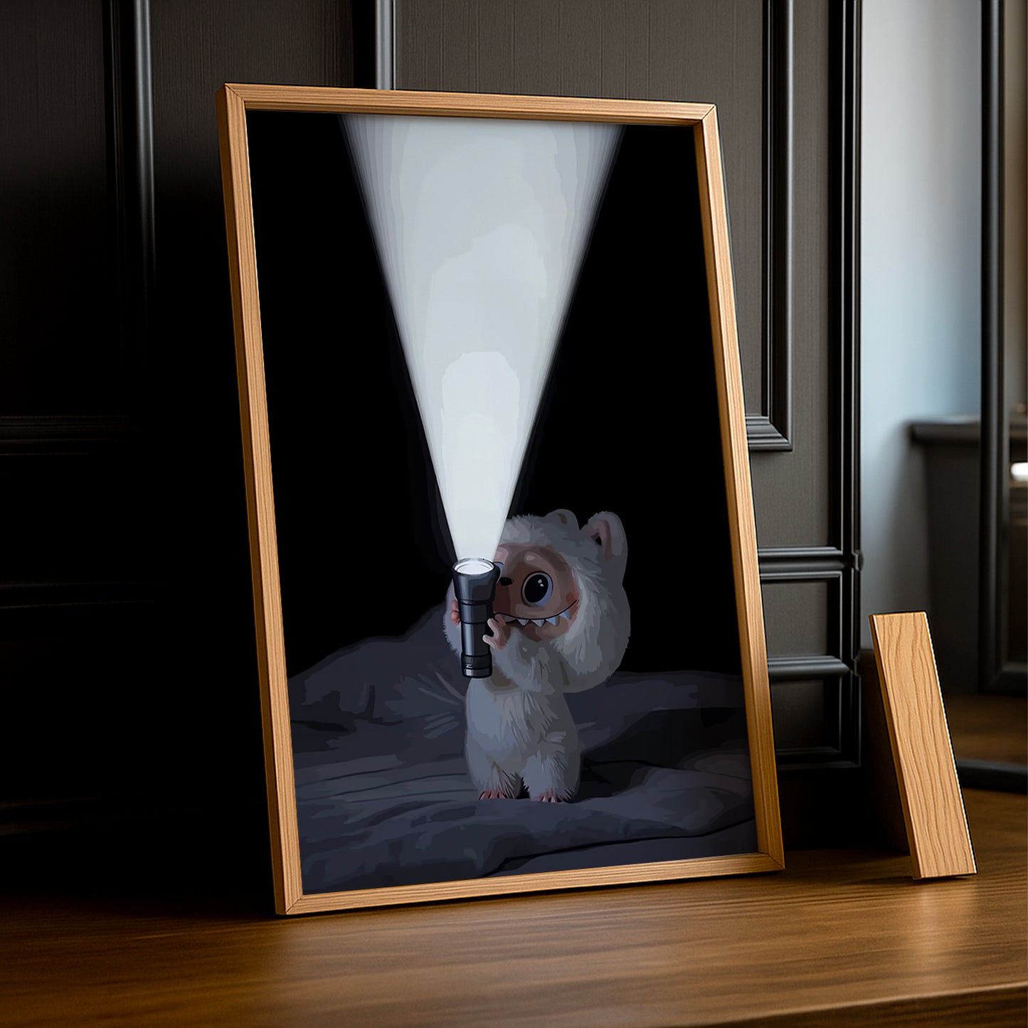 Poster Labubu - Lampe Torche