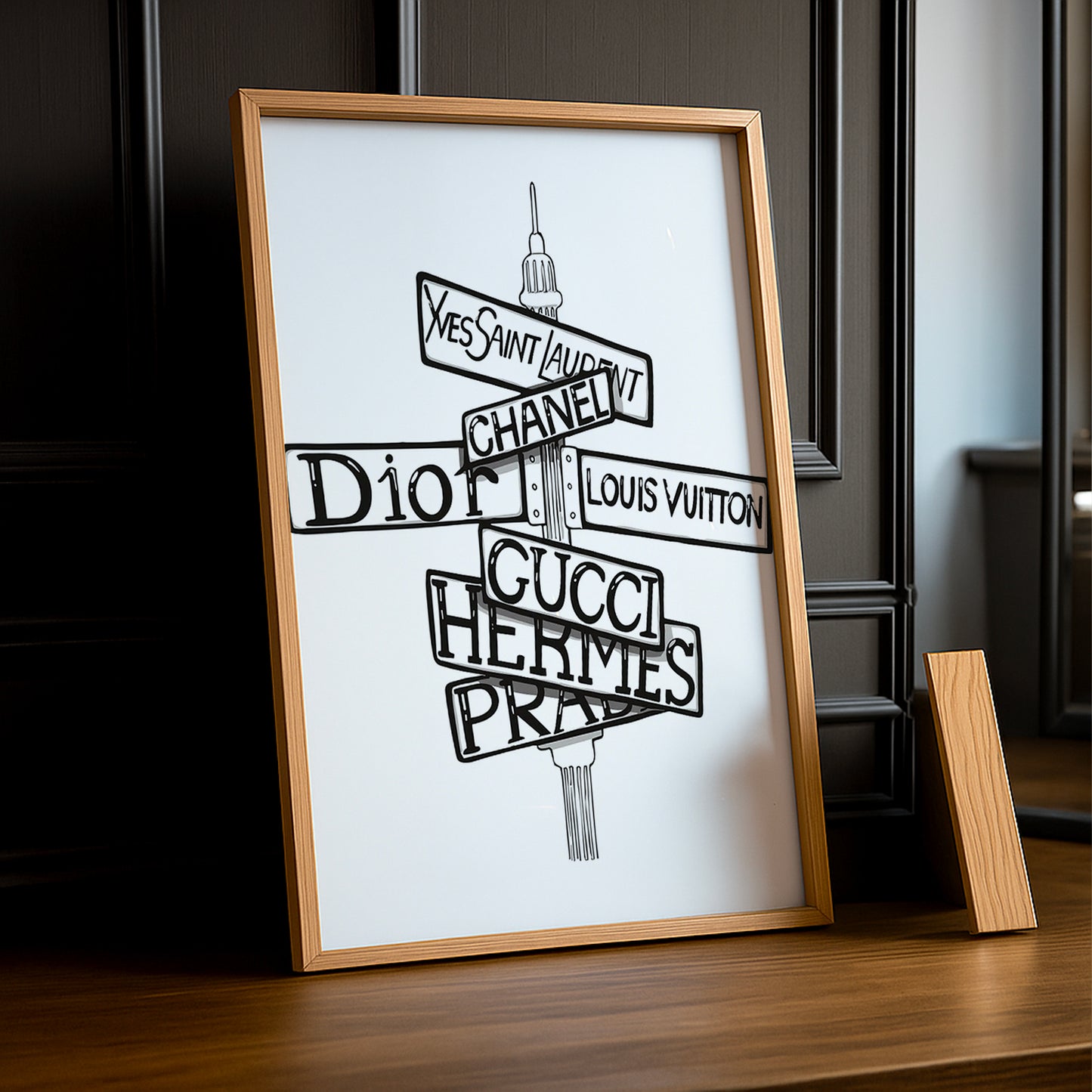 Cadre photo Mode - Panneaux Multi-Marques