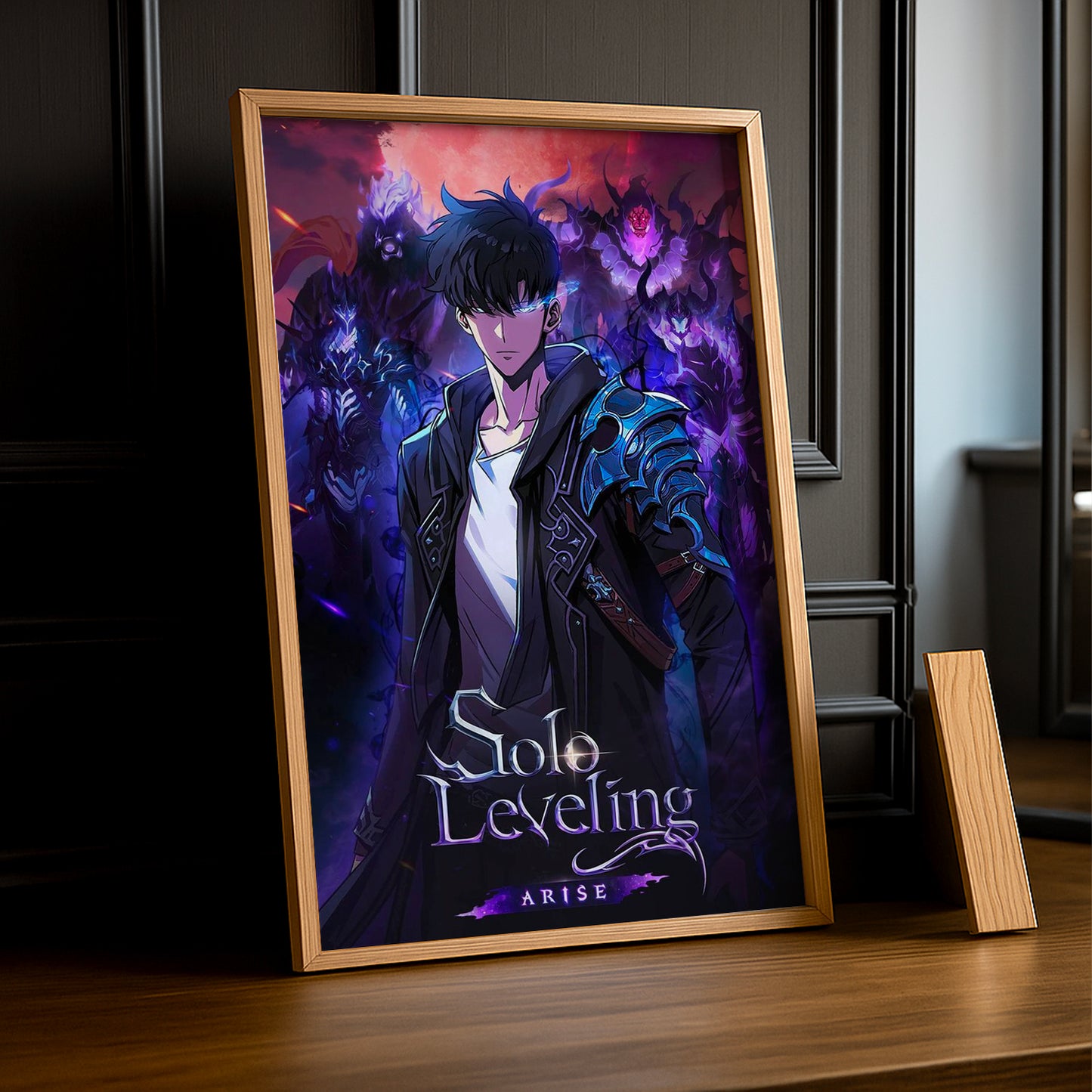 Cadre Photo Solo Leveling - Purple
