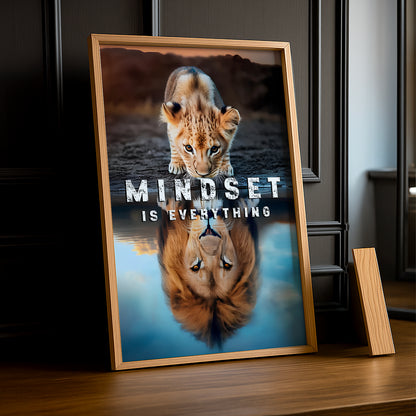 Cadre photo Motivation - Mindset is everything