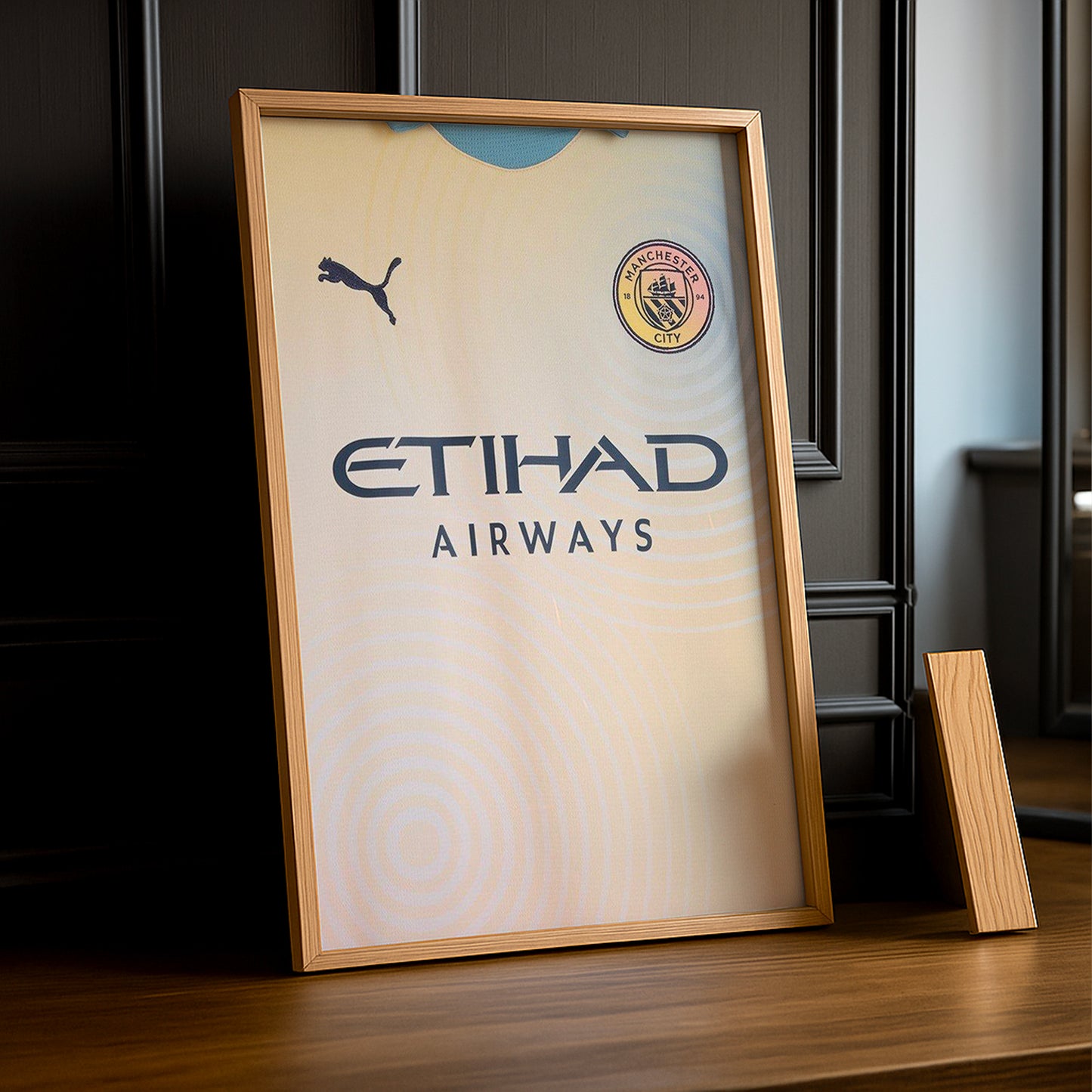 Cadre photo Maillot de Manchester City Fourth