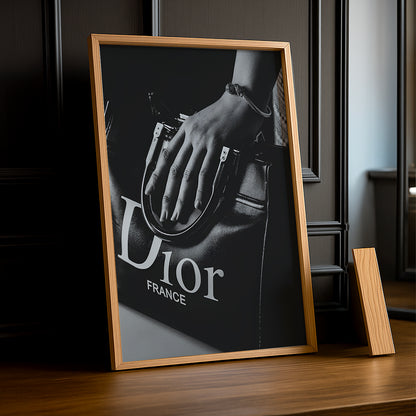 Cadre photo Dior sac