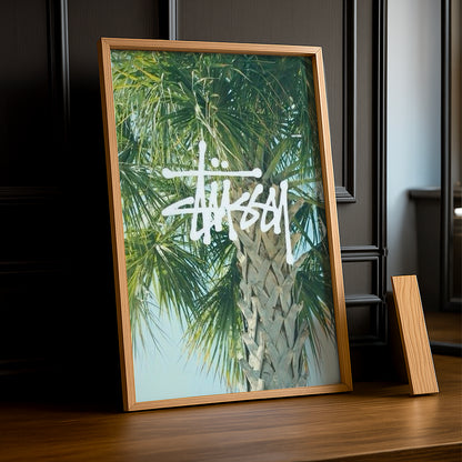 Stüssy Palmier - Poster