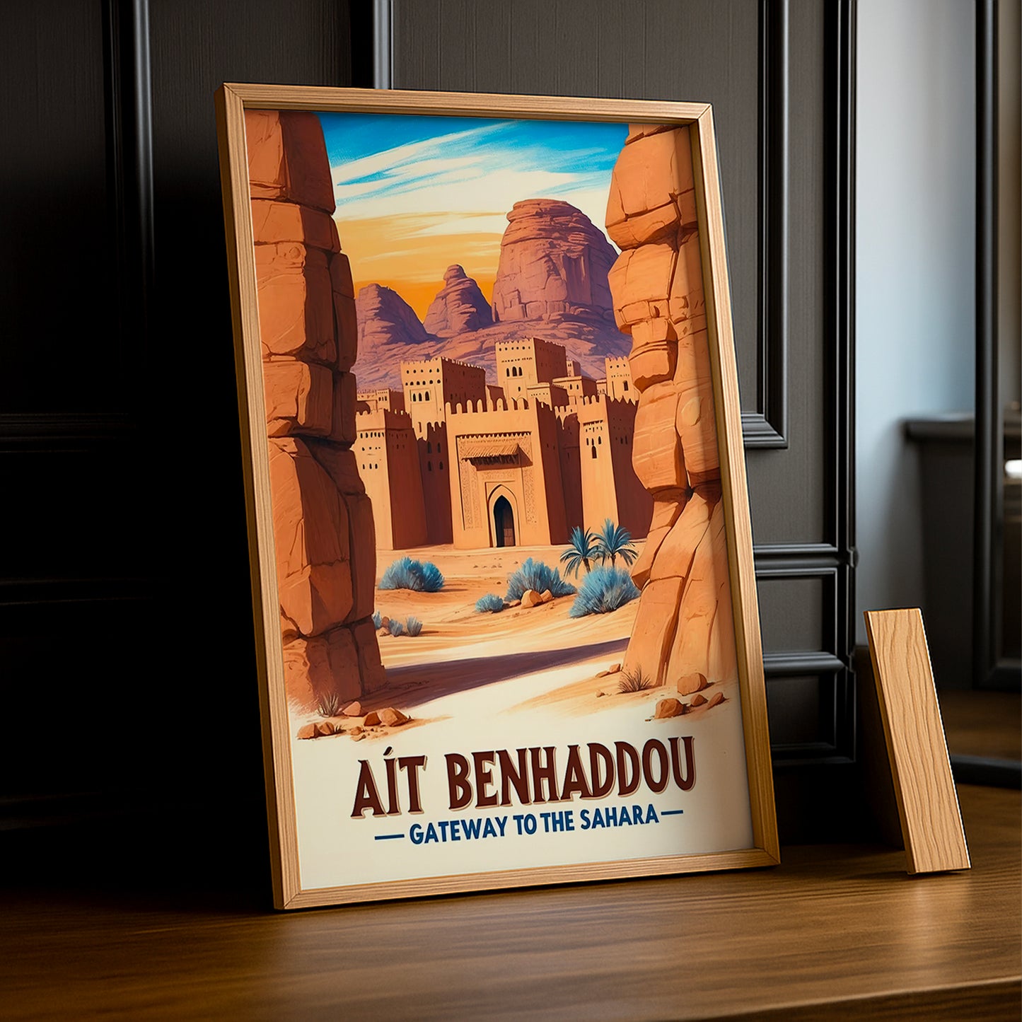Ait Benhaddou Sahara Maroc - Poster