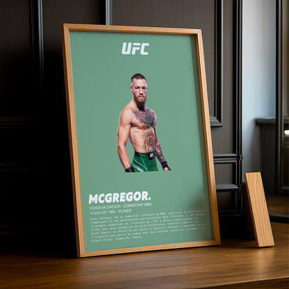 Cadre photo Conor McGregor UFC