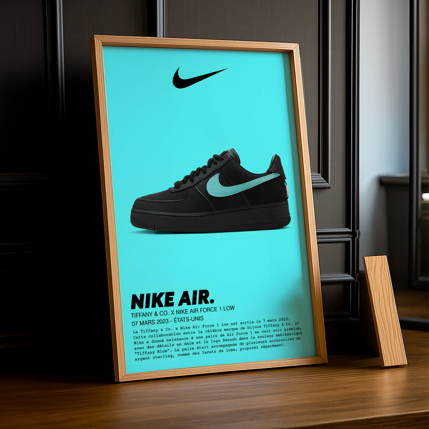 Nike Air Force 1 Low x Tiffany &amp; Co. Fotorahmen