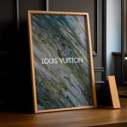 Cadre photo Louis Vuitton - Aesthetic Green