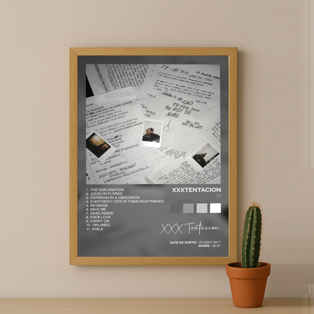 Poster Tentacion - Album 17