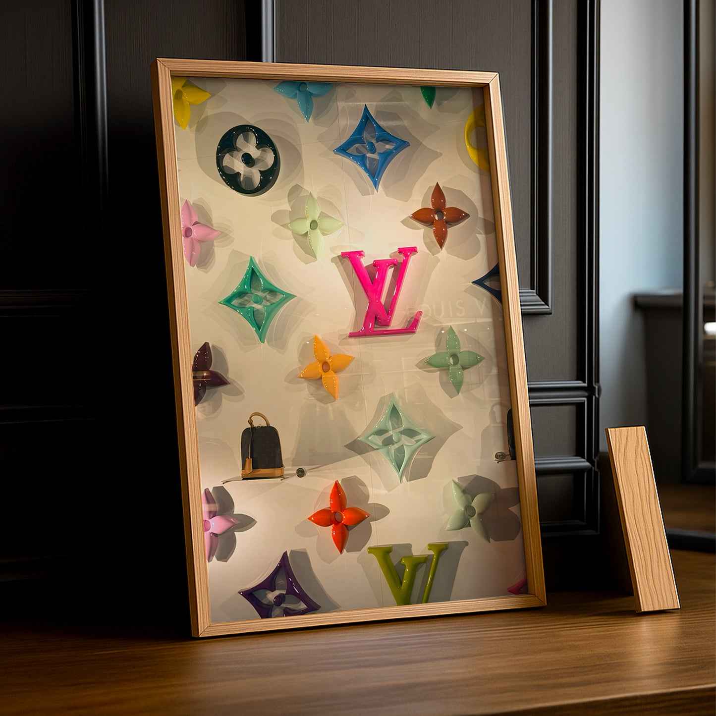 Cadre photo Louis Vuitton - Monogram Wall