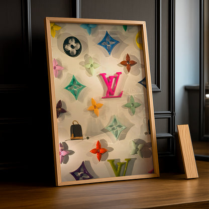 Cadre photo Louis Vuitton - Monogram Wall