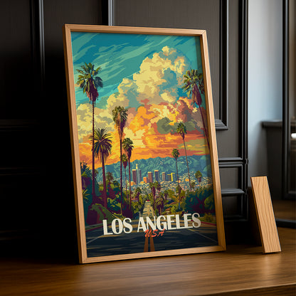 Cadre photo Los Angeles USA