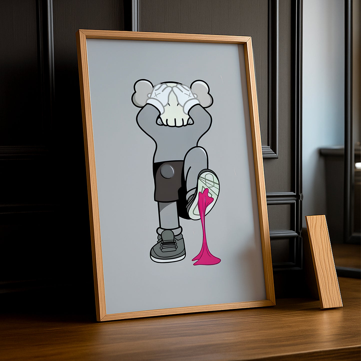 Cadre photo Kaws - Chewing-Gum