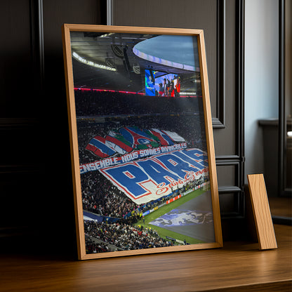 Cadre photo Paris Saint-Germain Parc des princes