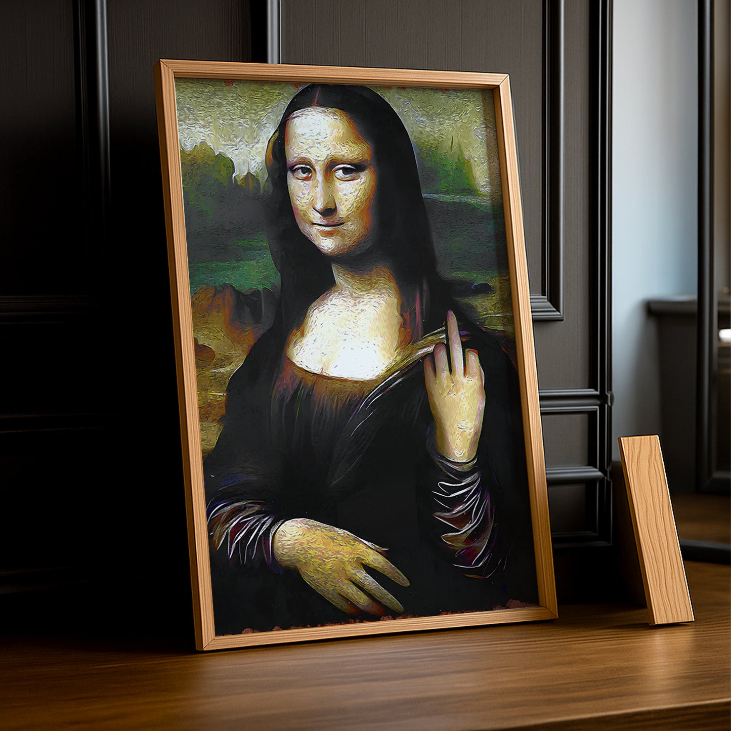 Cadre photo Mona Lisa La Joconde