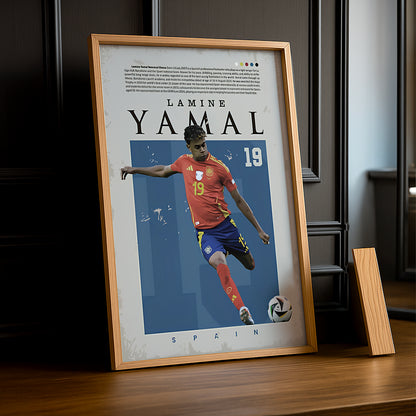 Cadre photo de Lamine Yamal