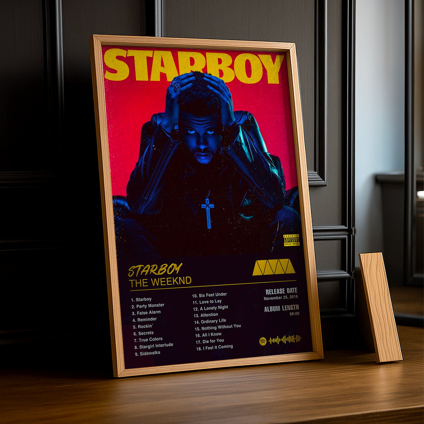 Cadre photo Starboy The Weeknd