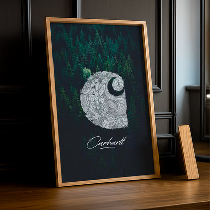 Poster Carhartt – Forêt