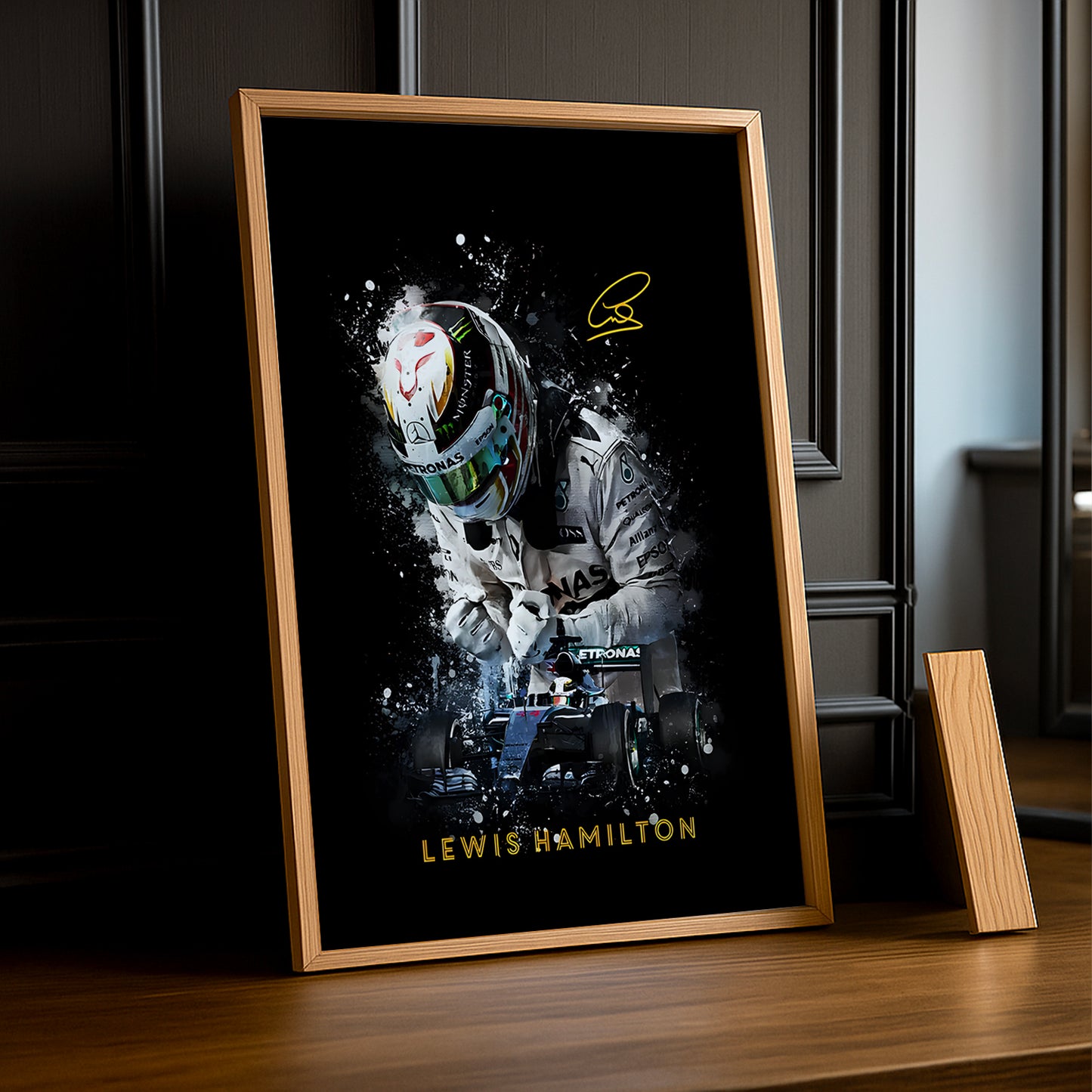 Cadre photo Lewis Hamilton Formula 1