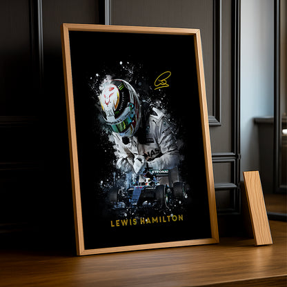 Cadre photo Lewis Hamilton Formula 1
