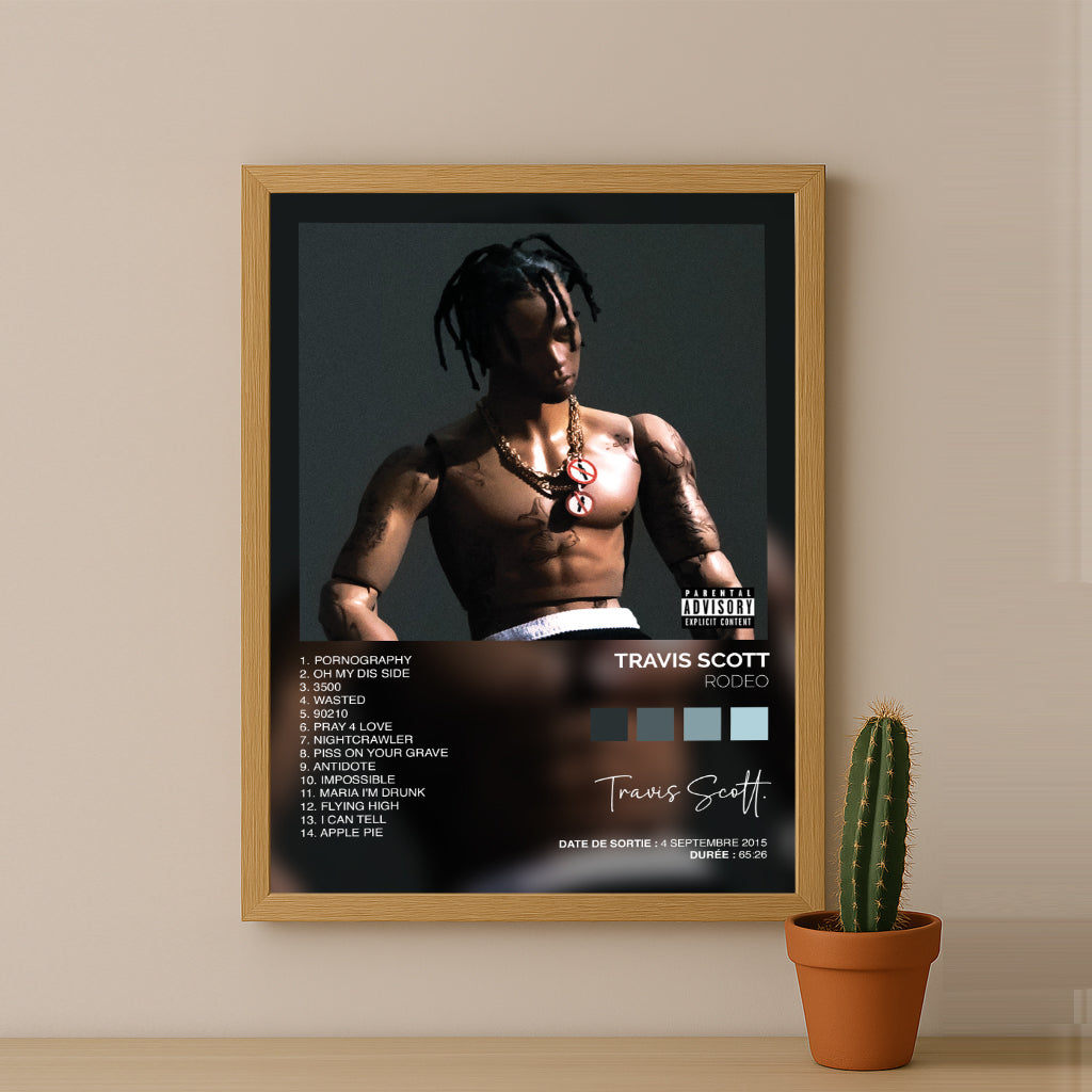 Poster Travis Scott - Album Rodeo