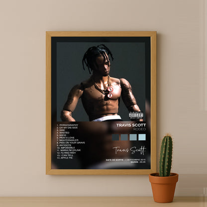 Poster Travis Scott - Album Rodeo