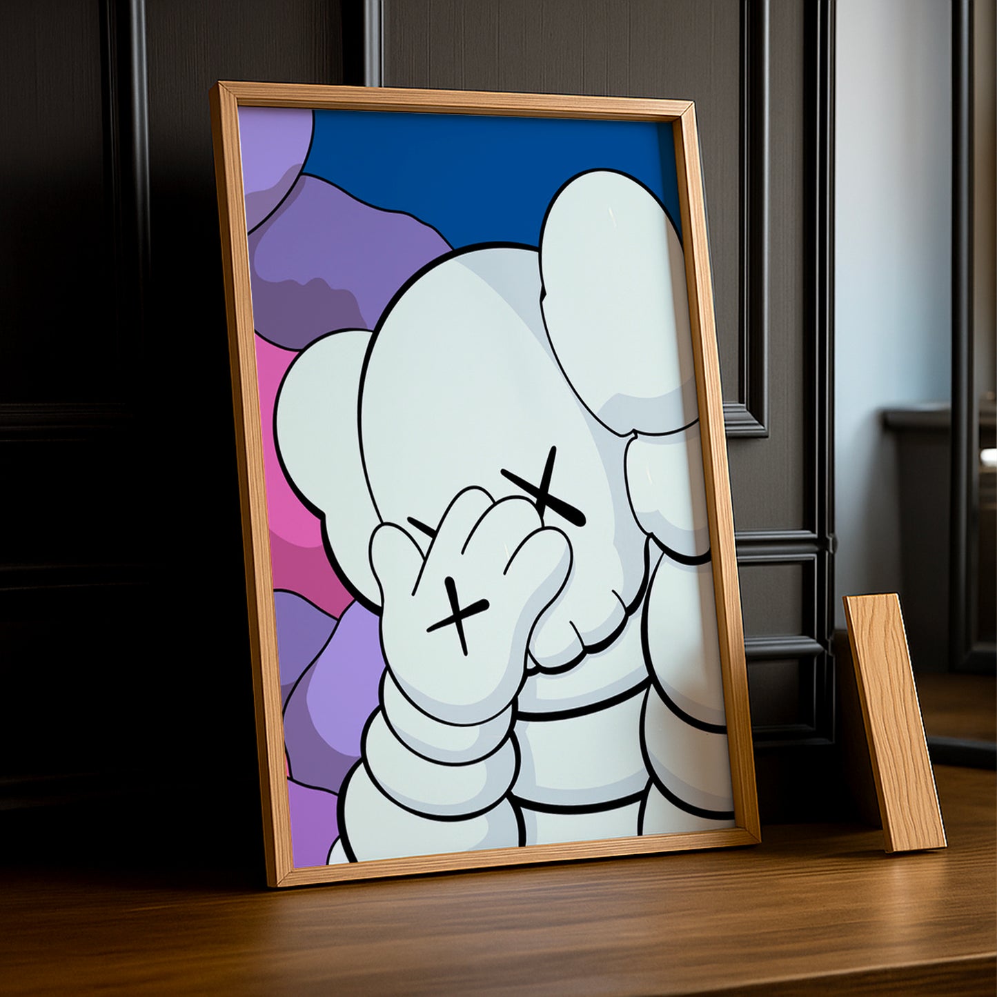 Poster Kaws facepalm