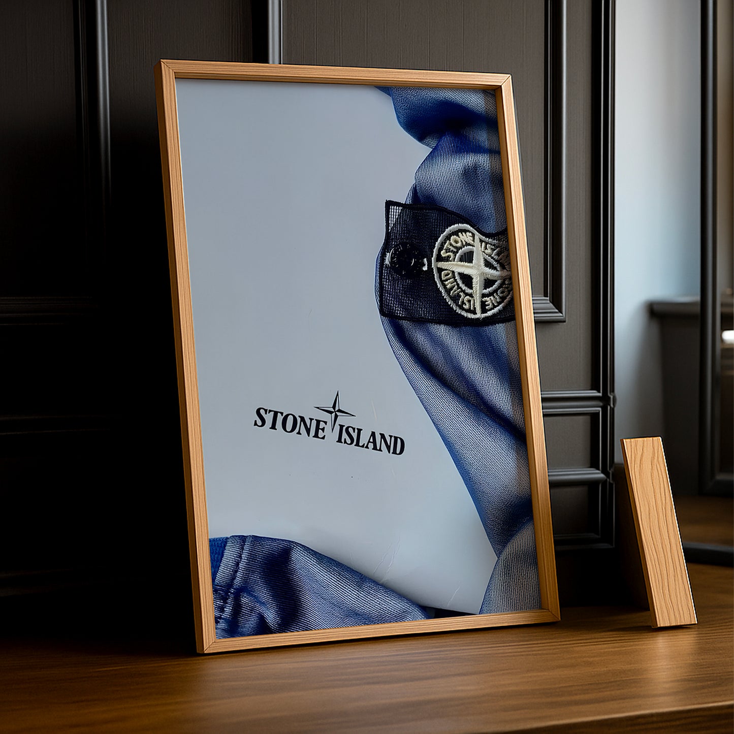 Cadre photo Stone Island bleu
